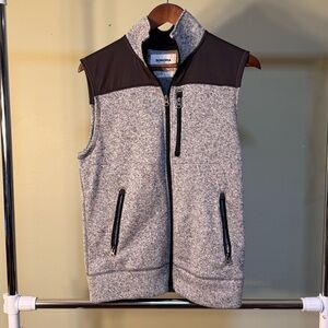 Sonoma Charcoal and Black Zip-Up Vest